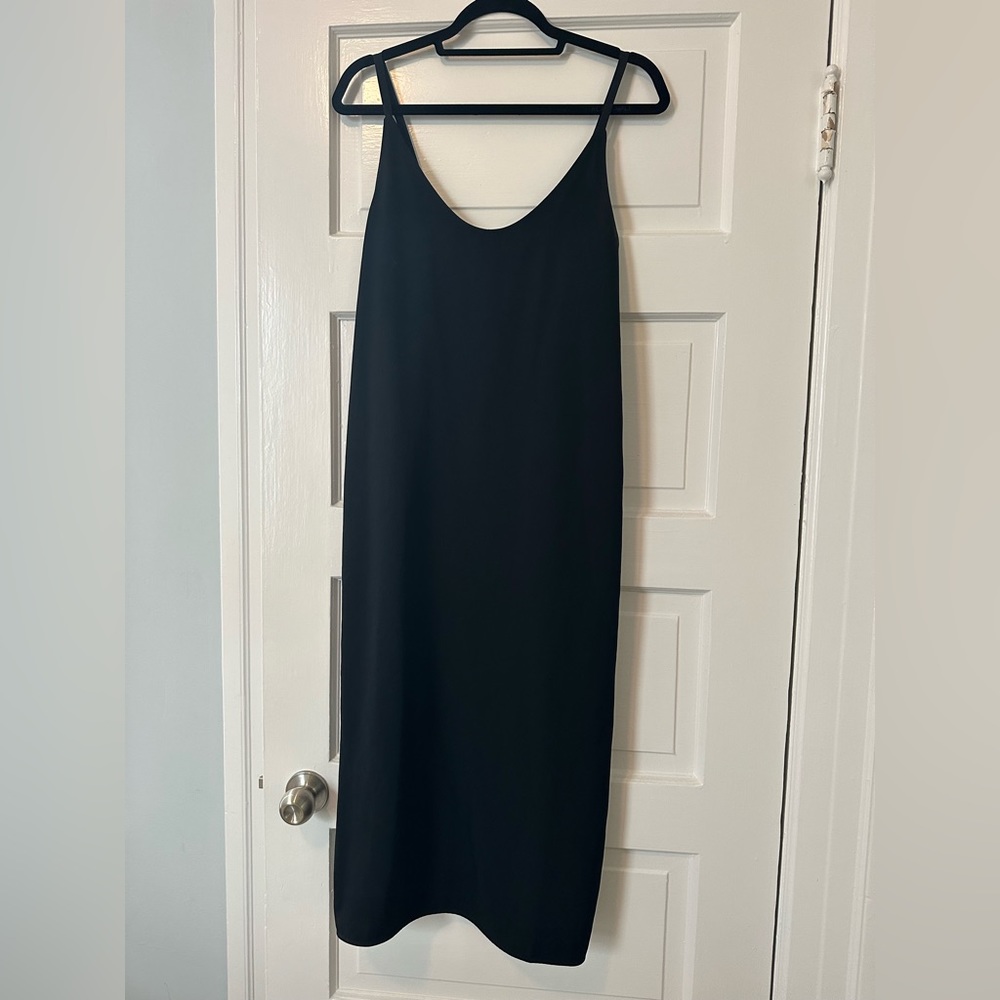Everlane satin slip dress